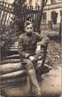 WW1 WWI US Army Military AEF RPPC Real Photo Postcard American Soldier