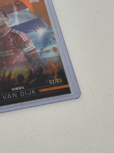 Topps 2026-27 Premier League Virgil van Dijk Liverpool FF16 Parallel ...