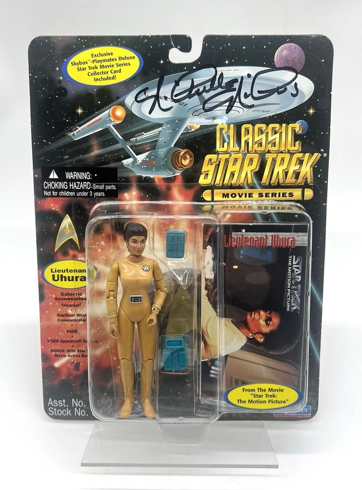 Star Trek Teniente Uhura Serie de Películas Clásicas FIRMADAS POR NICHELLE NICHOLS 1995 Foto 2 de 4