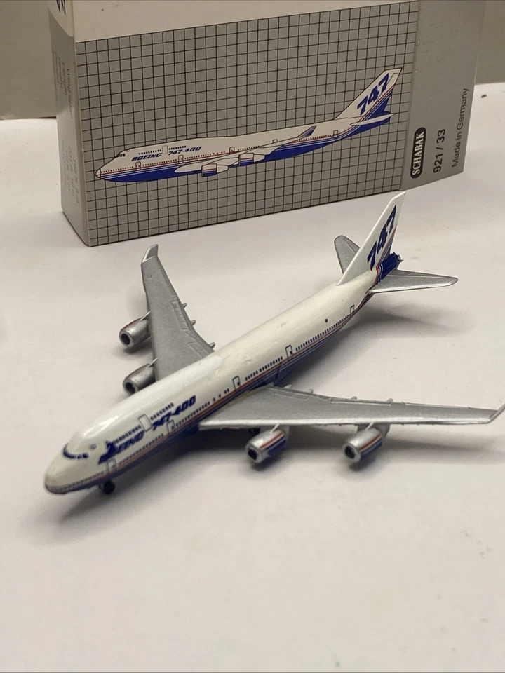 VTG Boeing 747-400 Schabak 921/33 Diecast Airplane  1:600 NOB Aviation Collect - Image 3 of 4