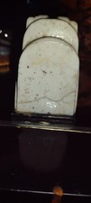 ART DECO LISTERINE SHAVING CREAM USED RAZOR B...