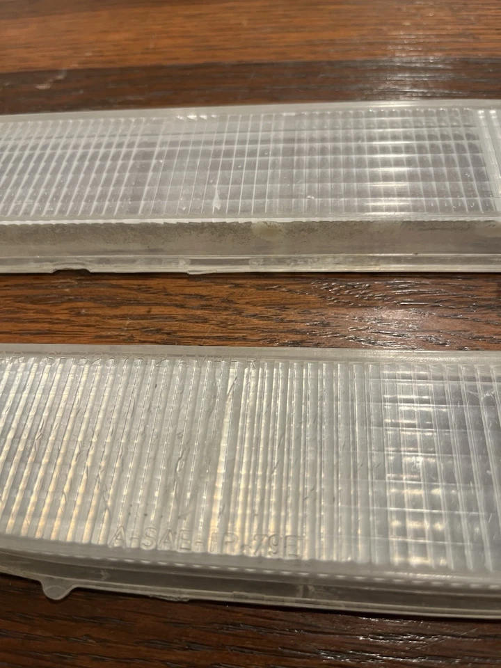 Par transparente de lentes de señal de giro AMC Concord 79-83 OEM Foto 4 de 4