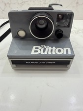 Vintage 1980s Polaroid The Button Land Camera Excellent Condition With Strap