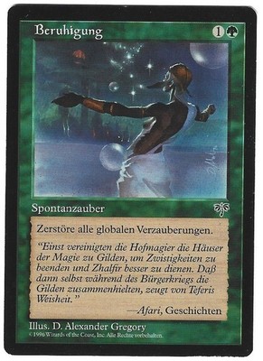 TOP  Beruhigung / Tranquil Domain  - MIRAGE -  deutsch  (exc -)  ** 1996 **