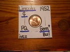 1952 Lincoln Cent Gem BU+ SUPERB!!!! PQ!!!! NICE+++++++