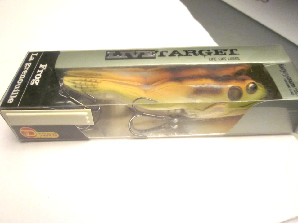 Live Target Life Like Lure - Topwater-Frog new in box great color - Image 3 of 4