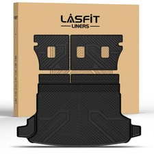LASFIT Cargo Mat  32 inches L x 18 W x 6 H , Black