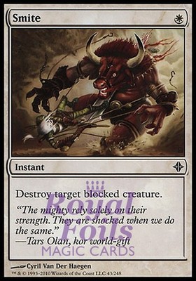Smite 4x FOIL ROE MTG Rise of Eldrazi Common MINT white