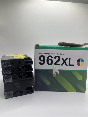 4PK 962XL Ink for HP 9010 9015 9020 9025 | W/ Chip | Exp Feb 2027