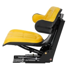Yellow Tractor Suspension Seat For John Deere 454 464 574 584 585 SERIES Model