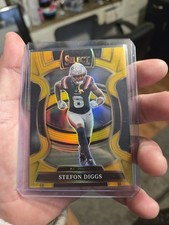 2025 Select Prizm Gold Concourse Stefon Diggs Patriots /10 Football NFL Cards
