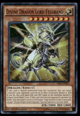 Divine Dragon Lord Felgrand Structure Deck Rise of the True Dragon  SR02-EN001 LP | eBay