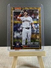 2026 Topps Series 1 Jeremy Pena Gold Diamante /50 Houston Astros 