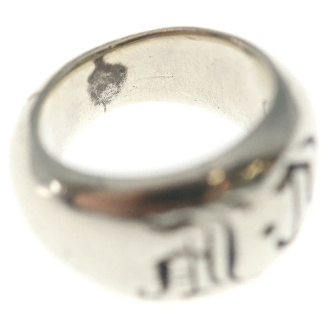 CHROME HEARTS CH SEAL STAMP RING SILVER Used 0dbafca1c46bf94c18c487768cc9fa54 thumbnail 6