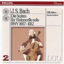 Cello Suites Nos. 1-6 Bwv1007-1012  von Gendron,Maurice | CD | Zustand gut