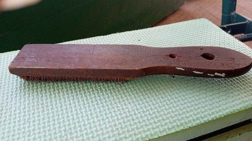 Steel File Card Wood Handle 8 3/4" - Picture 2 of 2