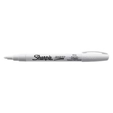 Sharpie 35543 Paint Marker, Fine Tip, White C...