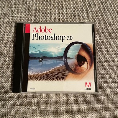Adobe Photoshop 7.0 7 for Windows with Serial Number