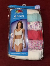 Fruit of the Loom Women's Cotton Briefs. Brand New with Tags. Fast Shipping.