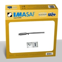 Imasaf Auspuff VorschalldäMpfer VSD für Fiat 1500 Cabriolet 1.5
