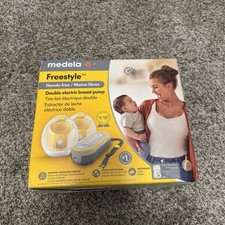 Medela Freestyle Hands-Free Double Breast Pump Wearable, Portable New Sealed