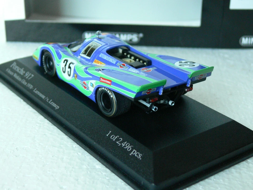 Minichamps 1:43 Porsche 917K 6Hr Watkins Glen 1970 Ltd Ed 1 of 2,496 pcs — 第 4/4 张图片