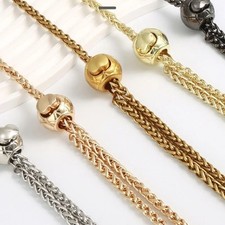 47" Replacement Metal Purse Chain Strap Handle Shoulder Crossbody Handbag Bag