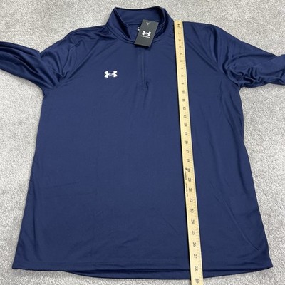 Under Armour ラガーシャツ L ネイビー/ブルー Men's 2026 U.S. Open Under Armour Navy Fusion Ottoman Raglan