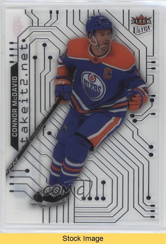 2024-25 Upper Deck Fleer Ultra takeit2net Connor McDavid #28OF30 READ