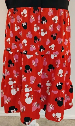 NWT Disney Resort Parks Minnie Mouse Fit and Flare Dress SZ XL - Picture 3 of 19