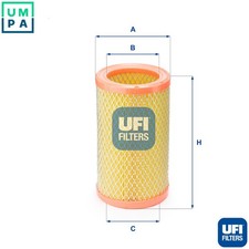 Image of AIR FILTER 27.824.00 FOR RENAULT 25 TRAFIC/Rodeo/Platform/Chassis/Van/Bus 18