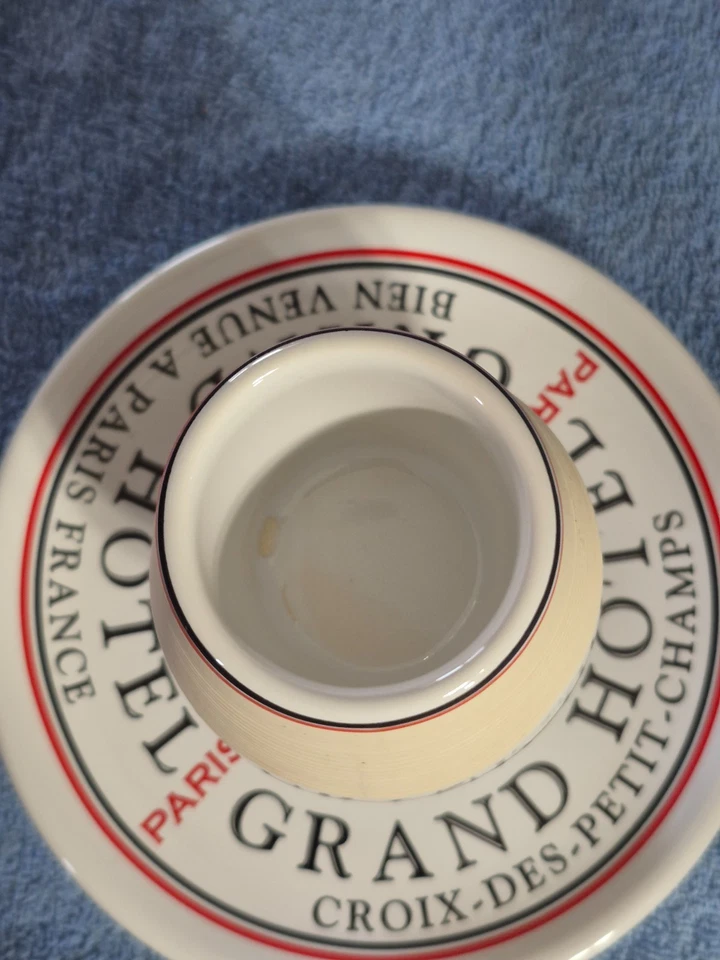 DE COLECCIÓN GRAND HOTEL PARIS FRANCIA PARTIDO DELANTERO/TITULAR PIRÓGENO FRANCÉS ANUNCIO Foto 3 de 4