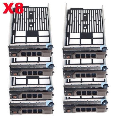 8Pcs Hot-Swap 3.5'' SAS SATA Tray Rahmen 58CWC für Dell PowerEdge T630 T430 R530