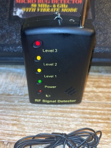 Suresafe, Micro Bug Detector Audio/Video/Vibrate Mode/Headset/Case/SEE-DETAILS! - Picture 16 of 23