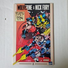 Wolverine & Nick Fury: Scorpio Rising OGN by Howard Chaykin (1994 1st Printing)