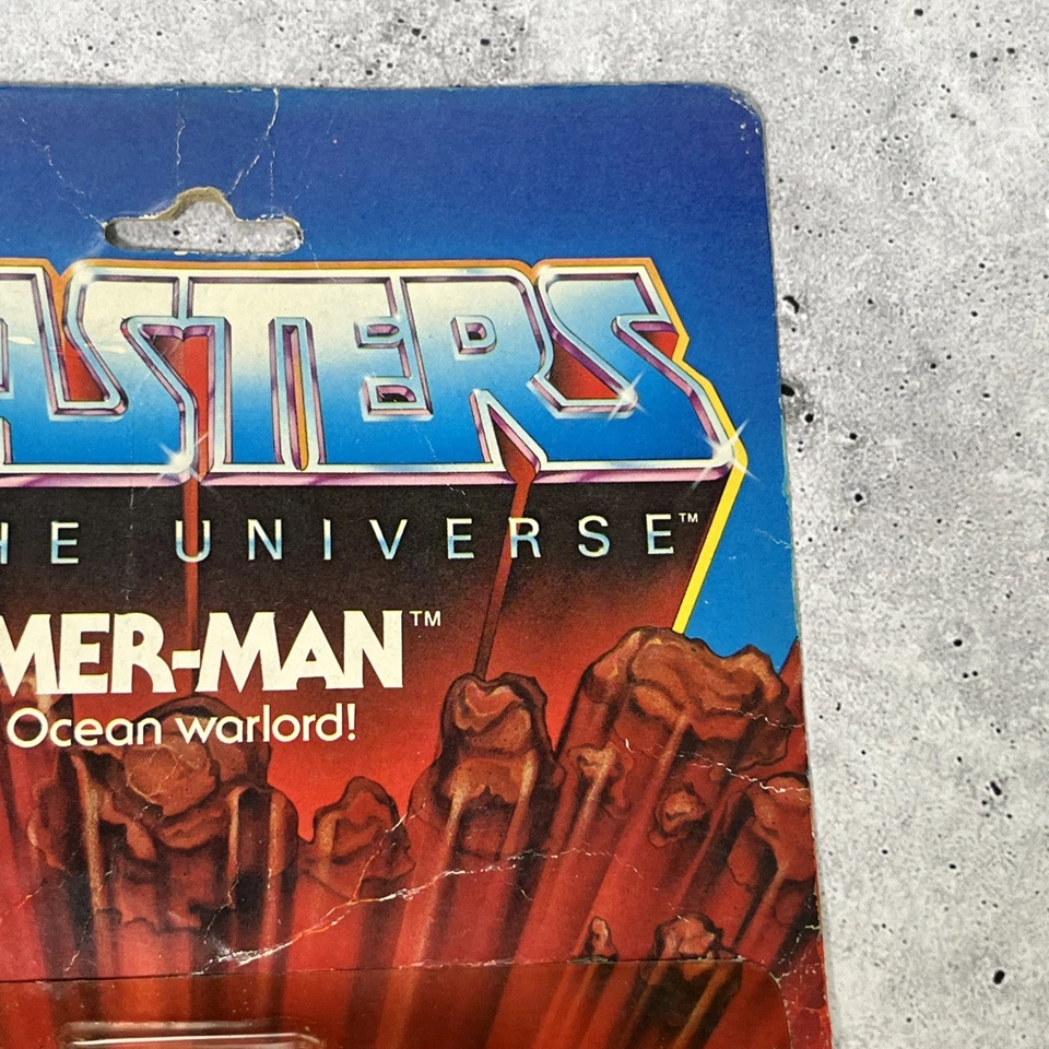 De colección MOTU Mer-Man MOC Sellado He-Man Masters of the Universe Mattel 1982 Foto 3 de 4