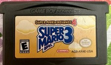 Nintendo GBA Super Mario 3 Game Cartridge Tested Works