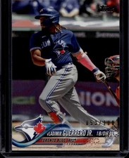 2022 Transcendent Collection Vladimir Guerrero Jr. Through the Years #/100