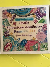 WorthofBest Super Set Rhinestone Kit, 4 Sizes, 19 Colors, New and Unused