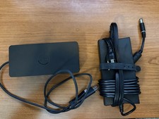 Dell D6000 USB 3.0 UHD 4k Universal Docking Station with 130W POWER ADAPTER