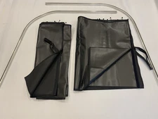 Freightliner CASCADIA 2008-2024 windshield Curtains with rails.USED. OEM