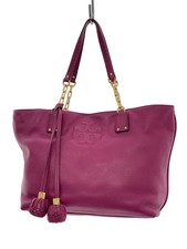 TORY BURCH Leather Tote Bag Pink