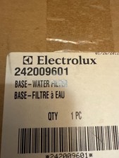 Genuine OEM Electrolux 242009601 Refrigerator Water Filter Base - White