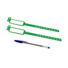 Breite Kunststoff-Einlassbänder - Beschreibar - Verschiedene Farben