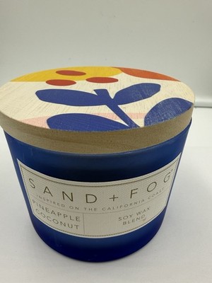 Sand + Fog Pineapple Coconut Scented Candle 12 oz