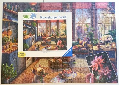 Ravensburger Cozy Bhoho Studio Jigsaw Puzzle 500 Larger Pieces Year 2024