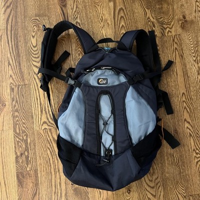 Lowe Alpine Hiking Backpack Outdoor Daypack Black Gray 20x14