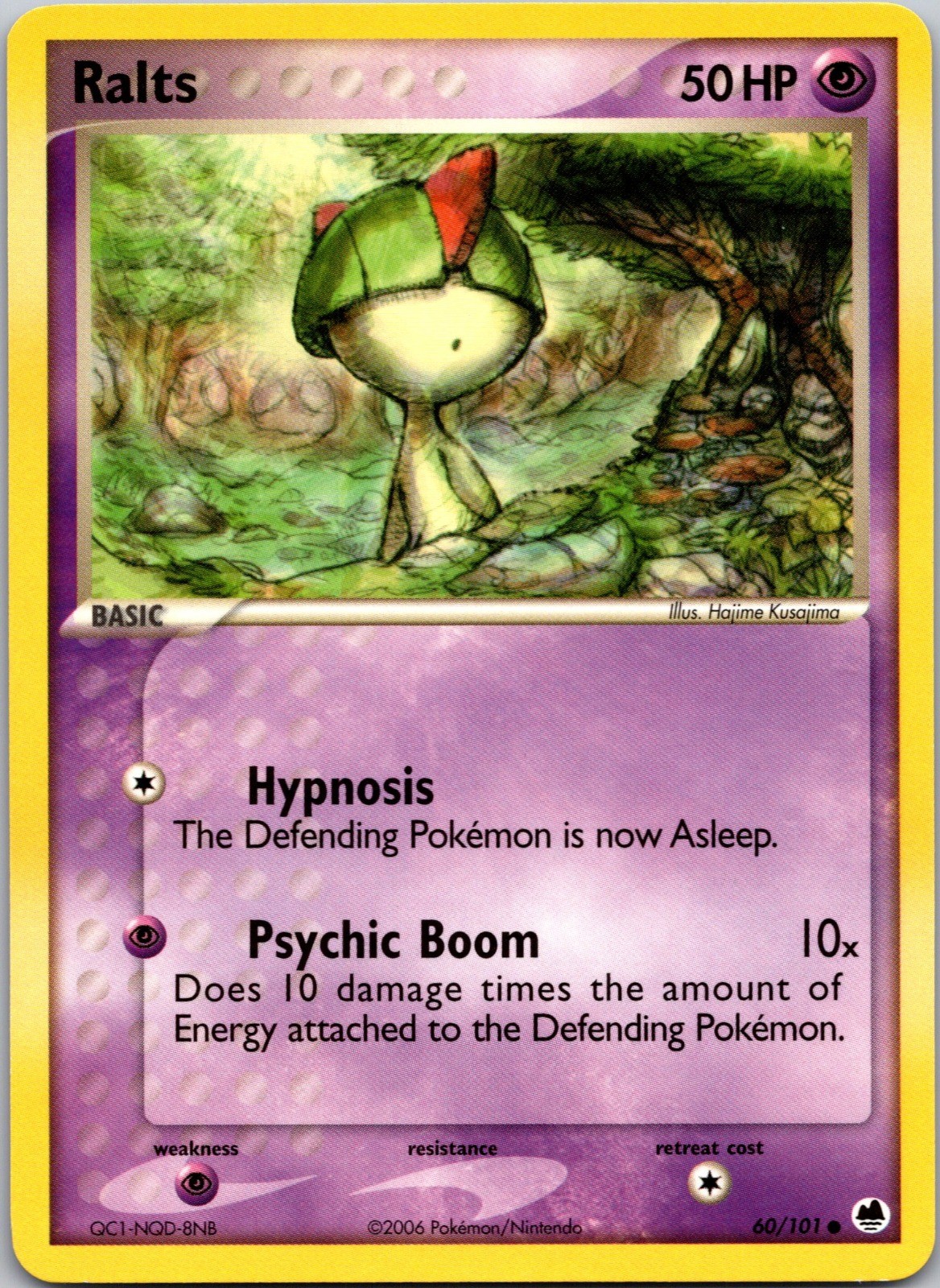 Ralts Common Dragon Frontiers 60/101 LP