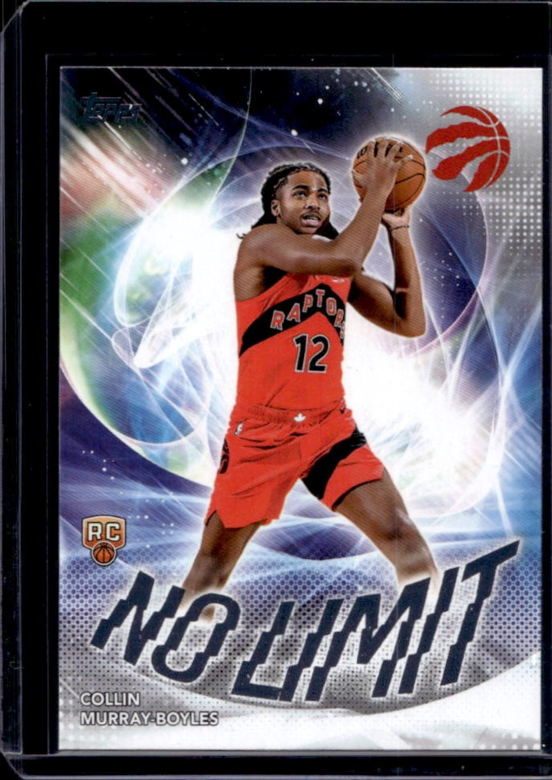 2025-26 Topps Collin Murray-Boyles No Limit RC Rookie #NL-9 Raptors