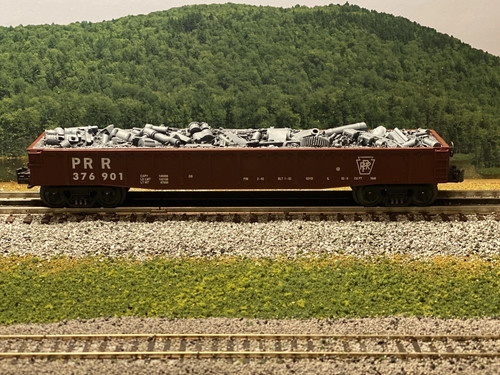 Góndola Pennsylvania O-MTH RailKing 30-7007C con carga basura PRR 376901 O1764 | Zustand: Used